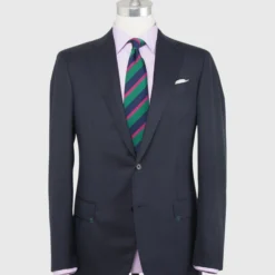 Kincaid No. 3 Suit In Navy Blue Sharkskin