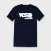 WSID T-Shirt In Navy/White