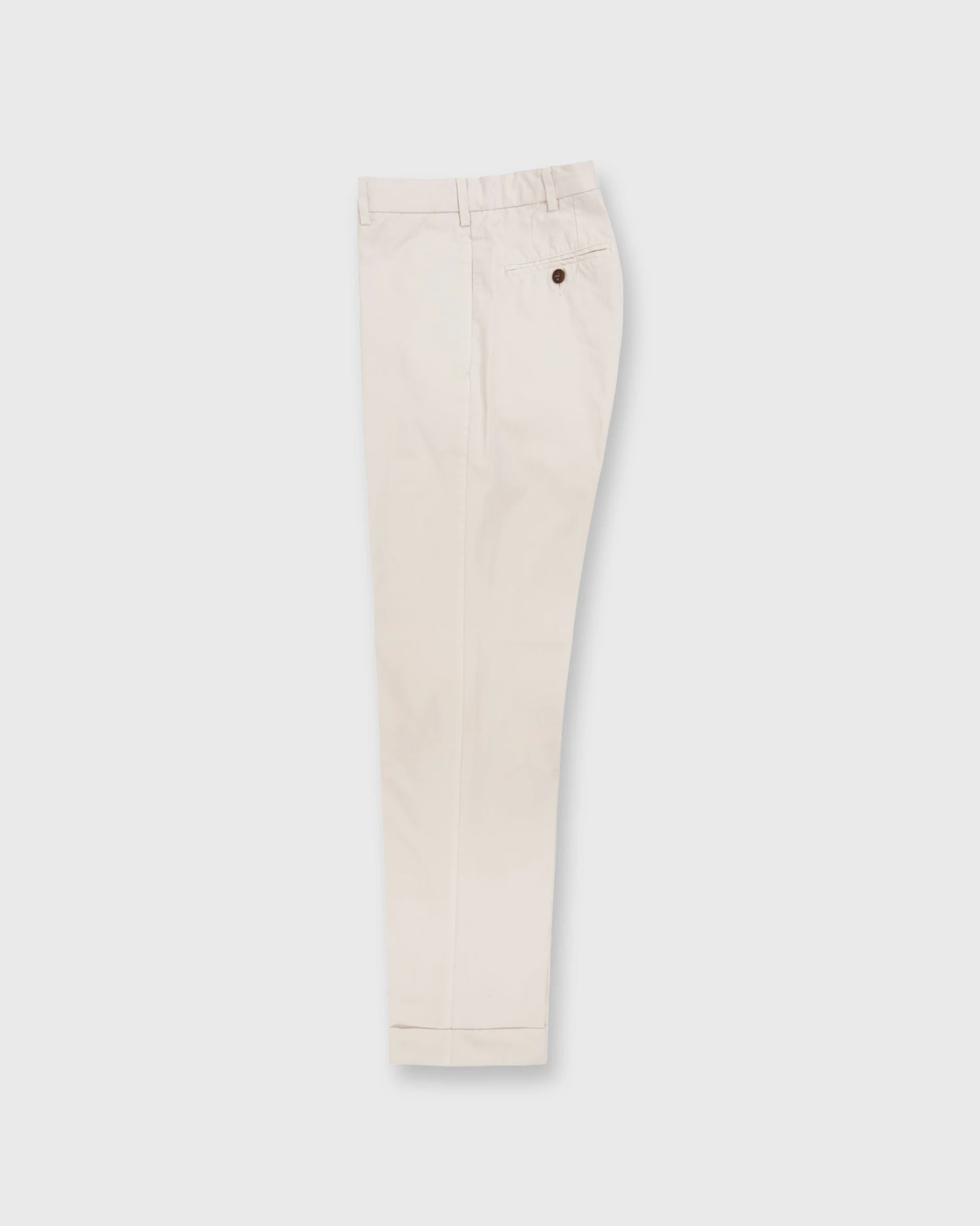 Garment-Dyed Sport Trouser In Stone Lightweight Twill