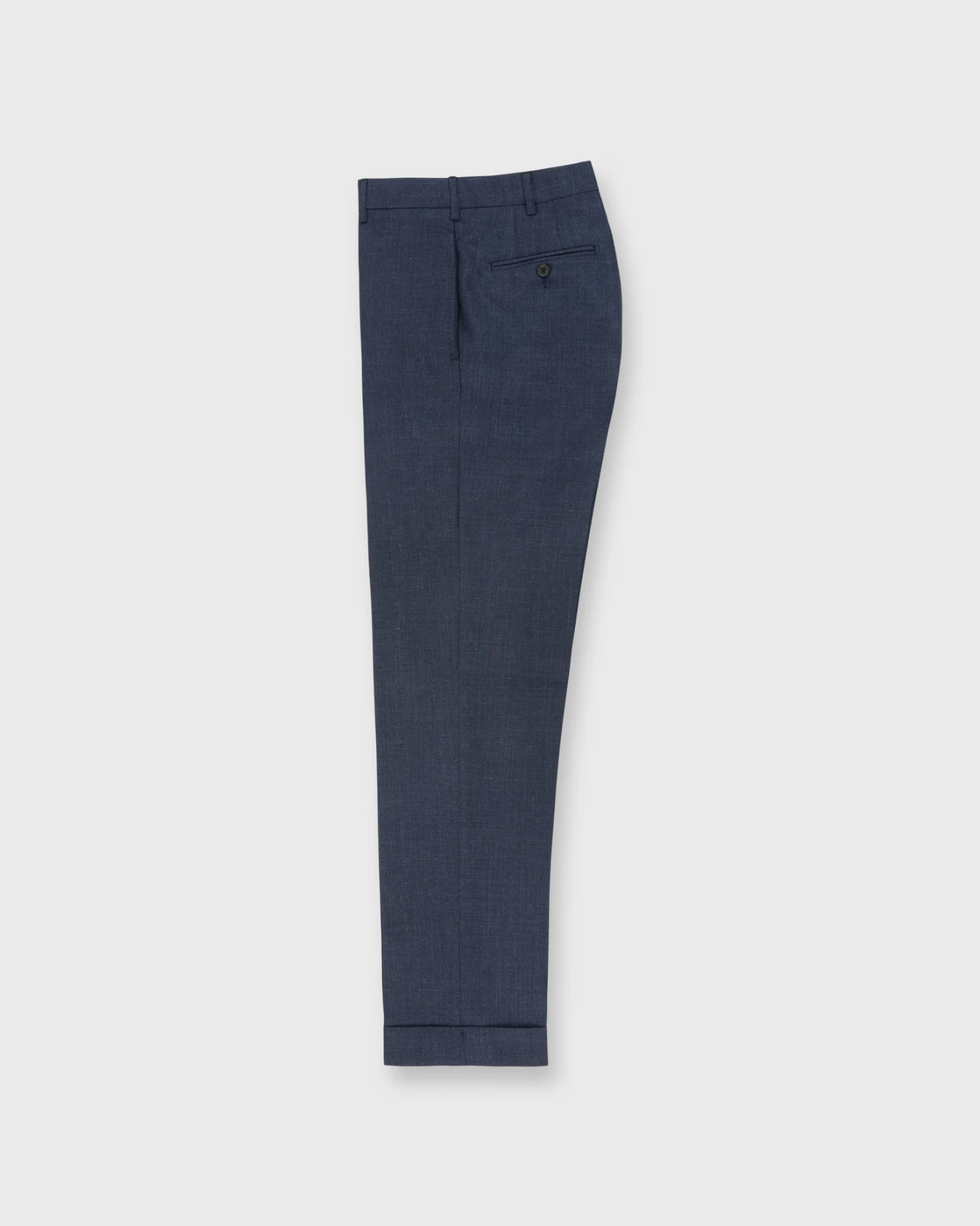Dress Trouser In Air Force Blue High-Twist