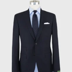 Kincaid No. 3 Suit In Navy High-Twist