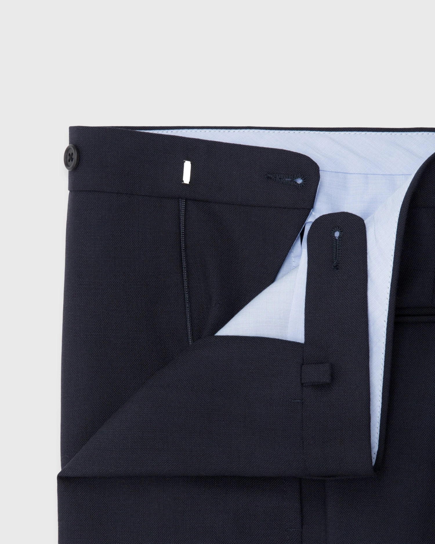 Kincaid No. 3 Suit In Navy High-Twist - Image 4