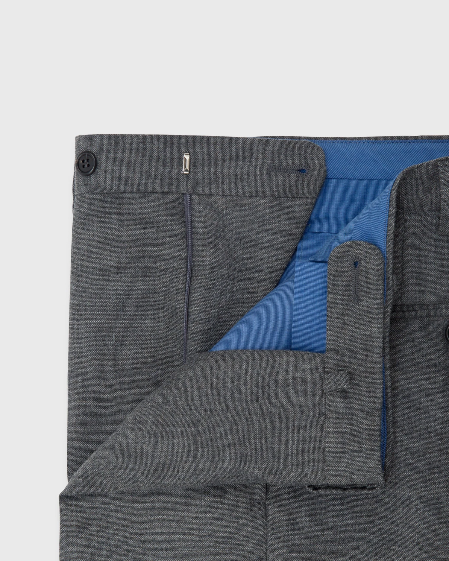 Kincaid No. 3 Suit In Mid-Grey High-Twist - Image 5