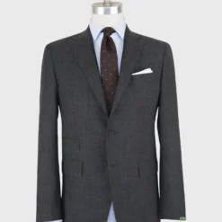 Kincaid No. 3 Suit In Charcoal High-Twist