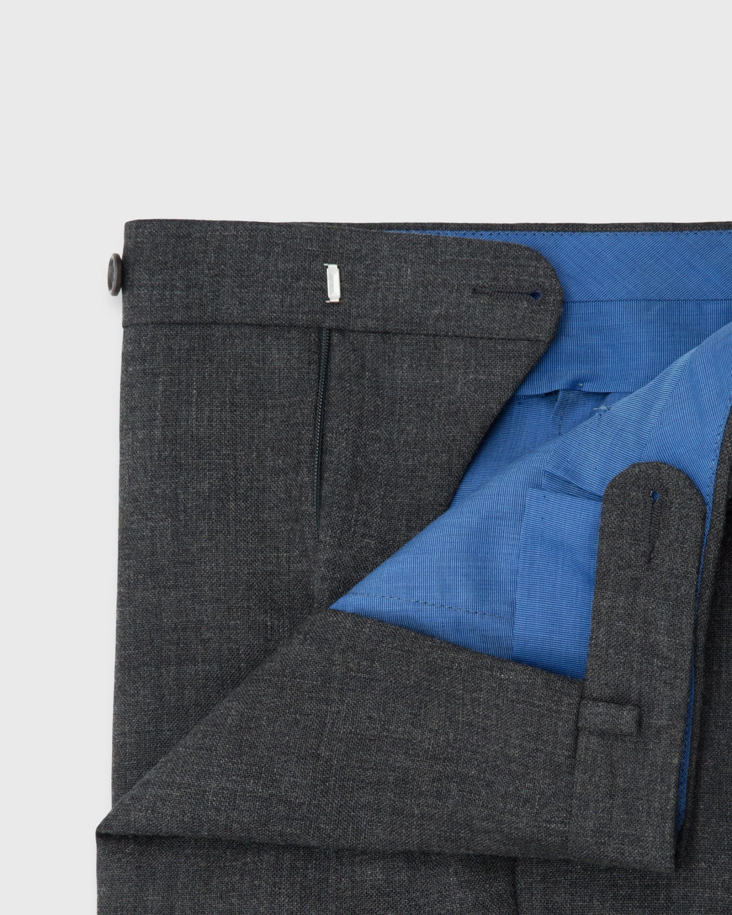 Kincaid No. 3 Suit In Charcoal High-Twist - Image 4