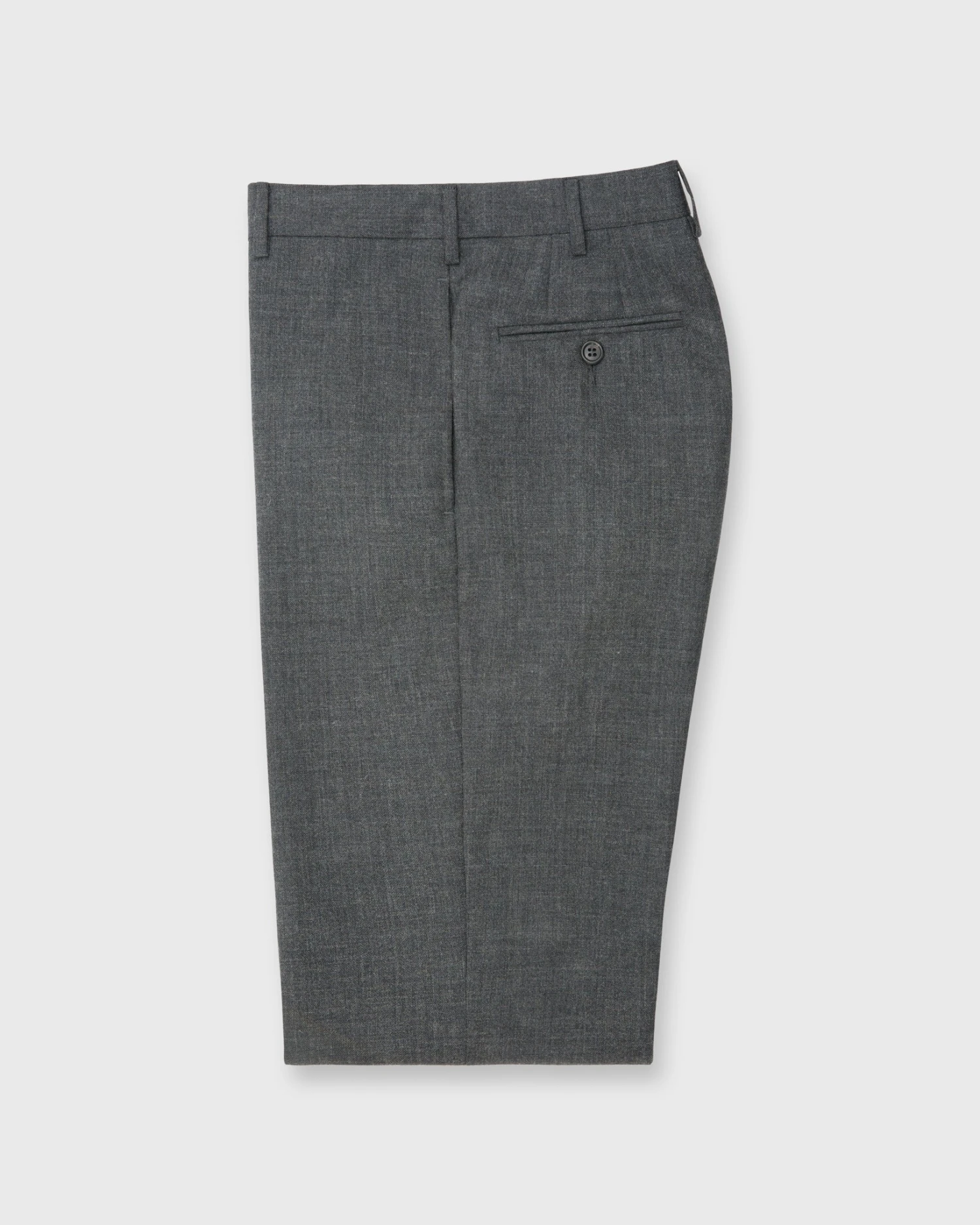 Dress Trouser In Charcoal High-Twist - Image 2