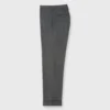 Dress Trouser In Charcoal High-Twist