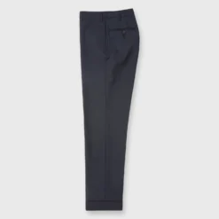 Dress Trouser In Navy High-Twist