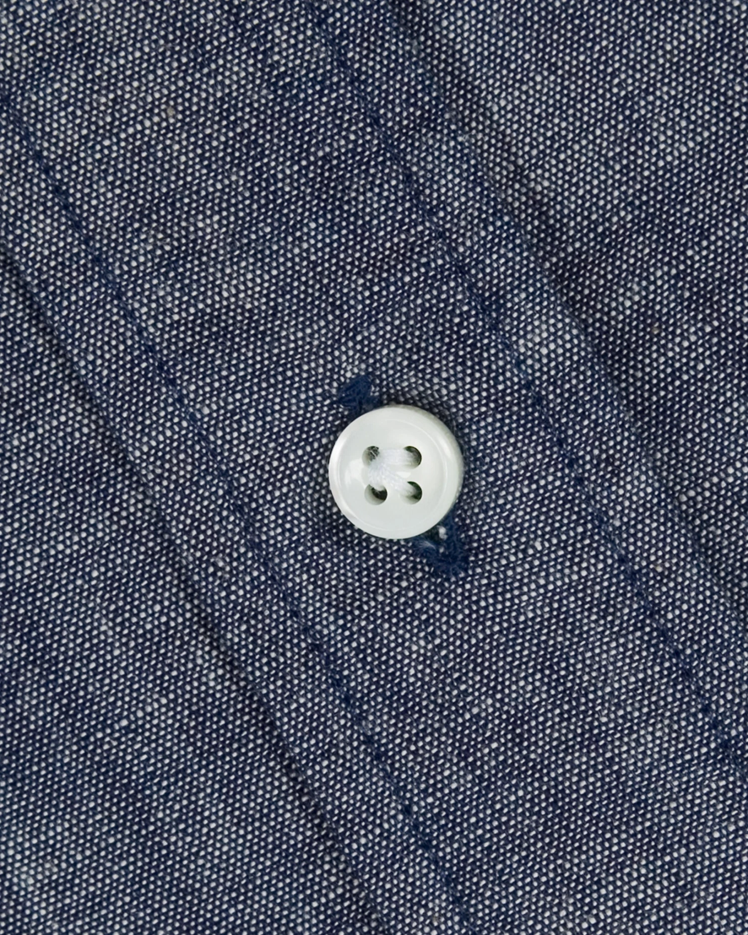 Otto Handmade Sport Shirt In Medium Washed Indigo Chambray - Image 4