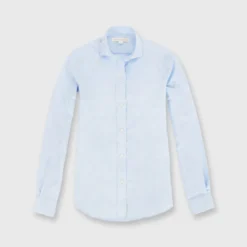 Icon Spread Shirt In Sky Blue Roxford