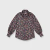 Anaya Popover Shirt In Berry Bittersweet Liberty Fabric