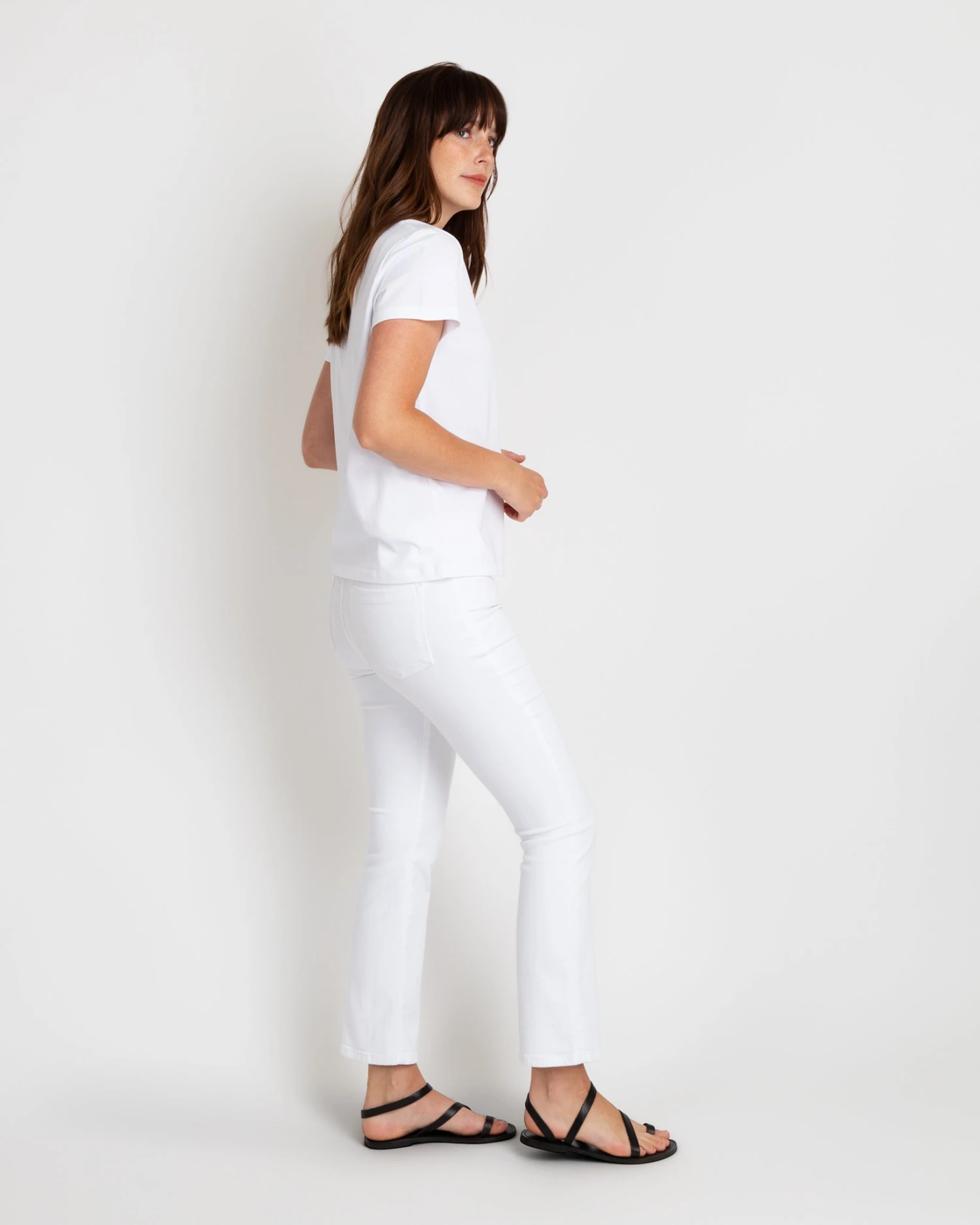 A.P.C. T-Shirt In Chalk/Navy - Image 3