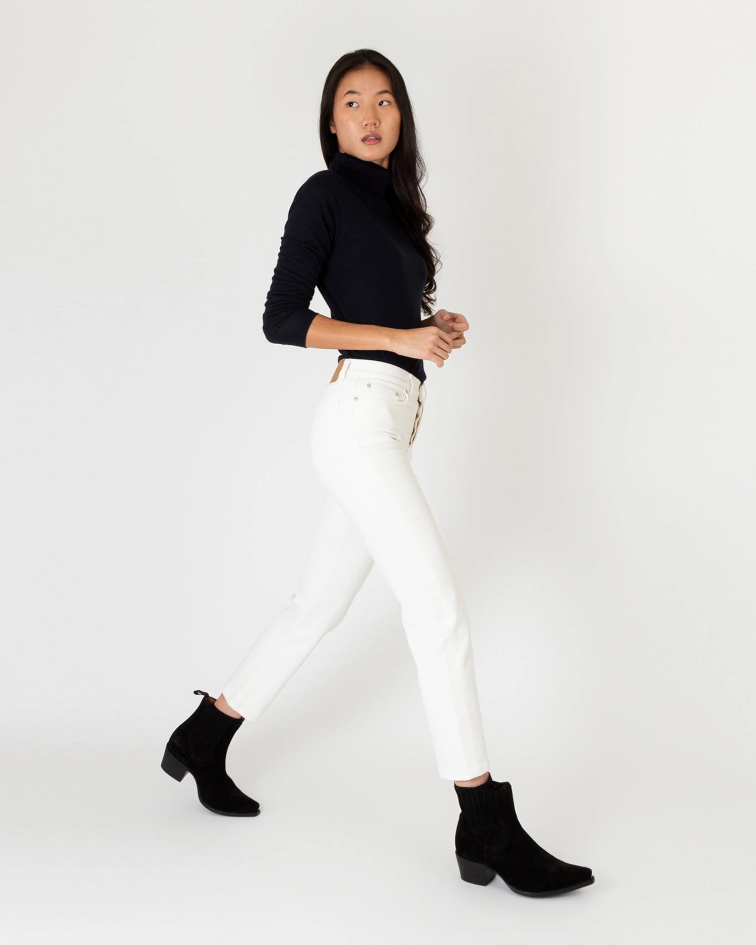 Classic Jean In White - Image 2