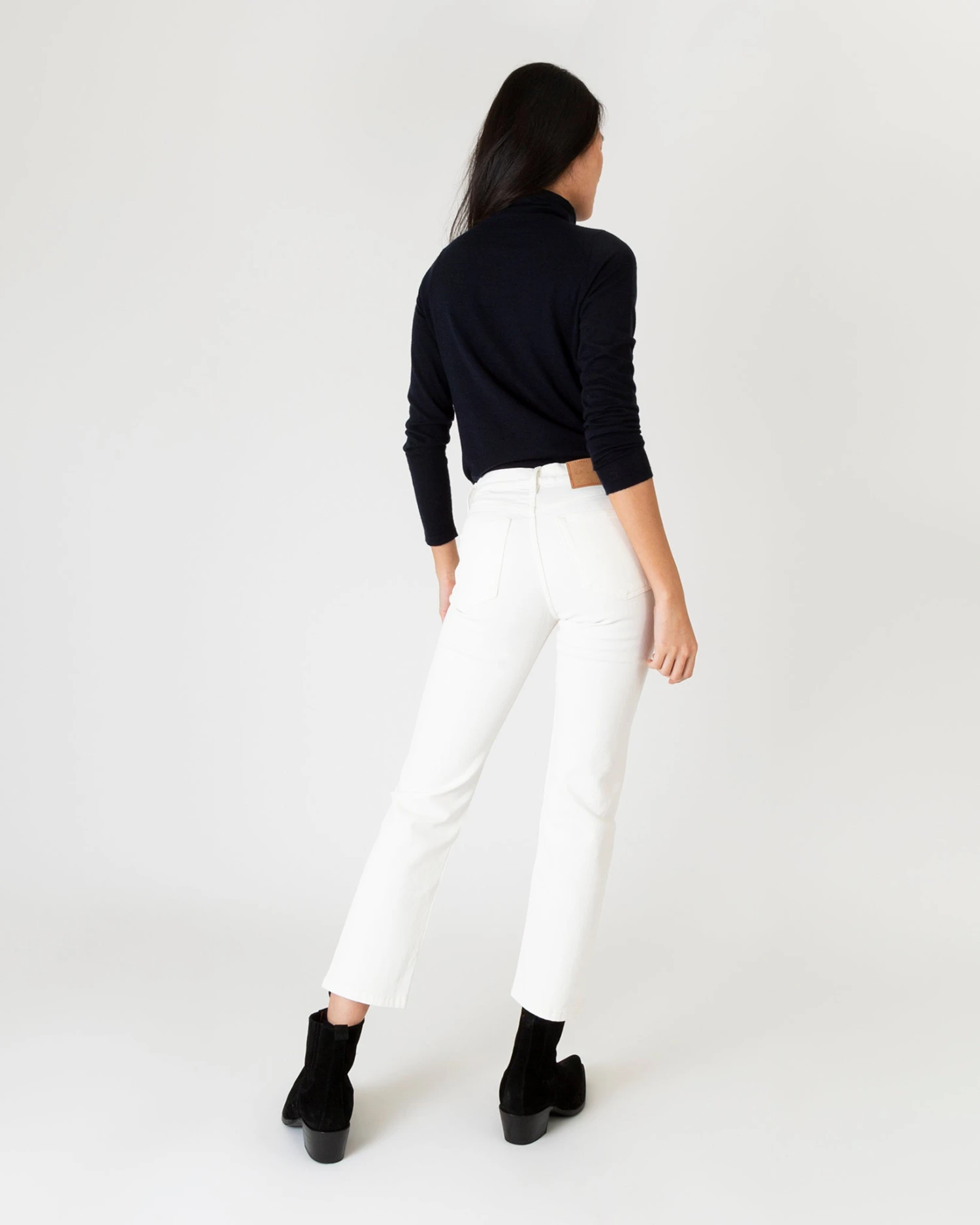 Classic Jean In White - Image 3