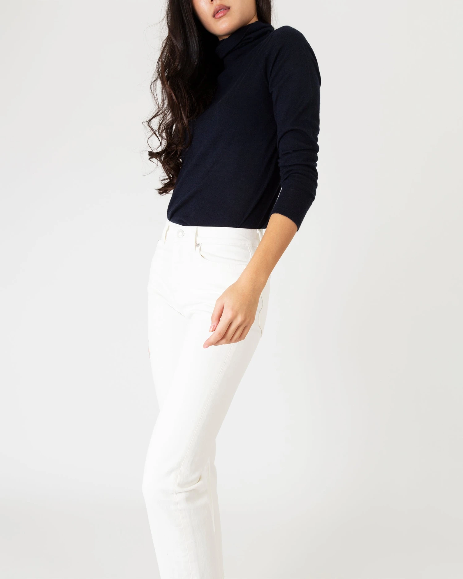 Classic Jean In White - Image 5