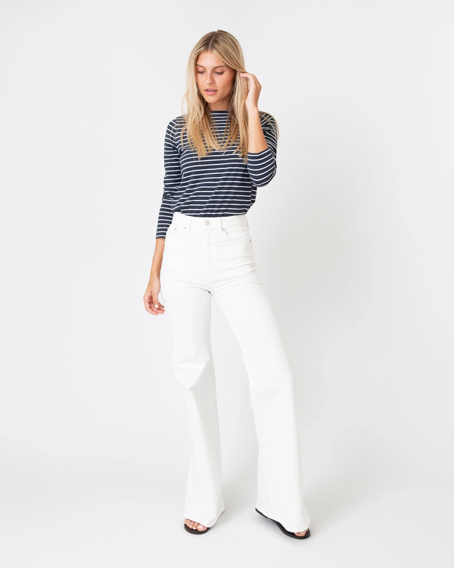 Fuji Jeans In Natural White - Image 2