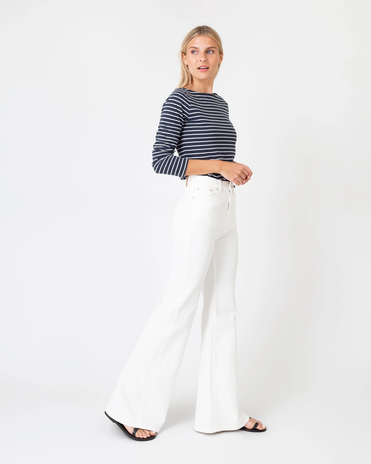 Fuji Jeans In Natural White - Image 5