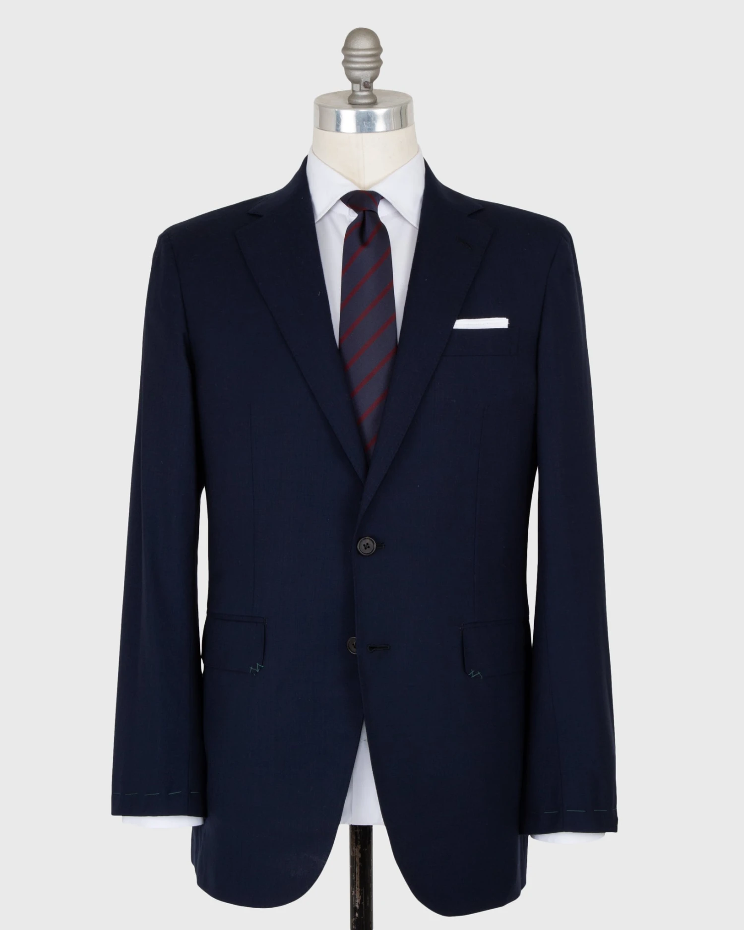 Kincaid No. 4 Suit In Navy Escorial Wool Plainweave
