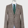 Virgil No. 2 Suit In Brown/Bone/Spruce Wool/Cashmere Flannel
