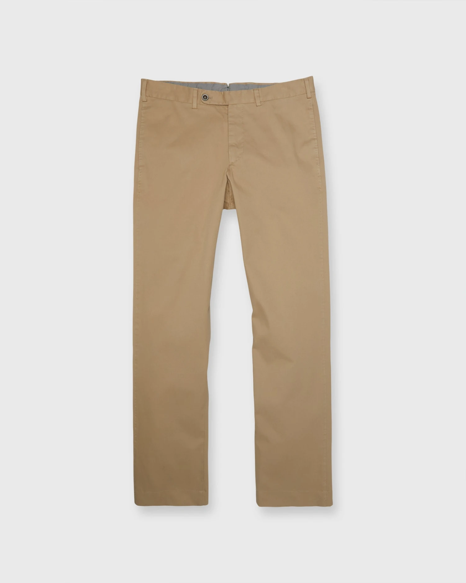 Garment-Dyed Sport Trouser In Khaki High Ridge Twill