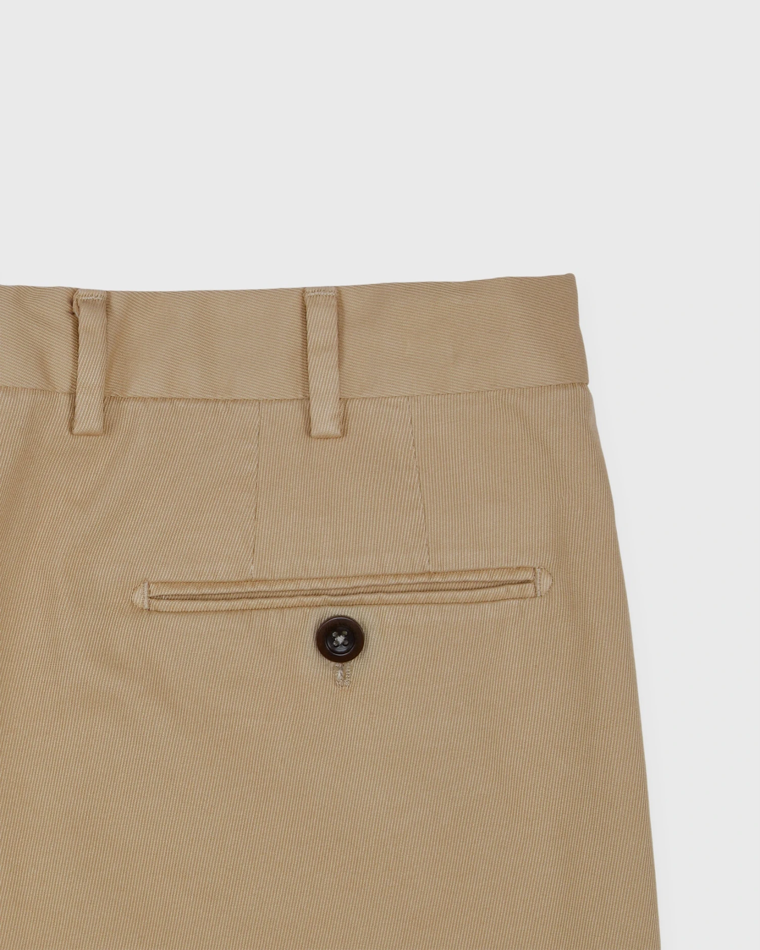 Garment-Dyed Sport Trouser In Khaki High Ridge Twill - Image 3