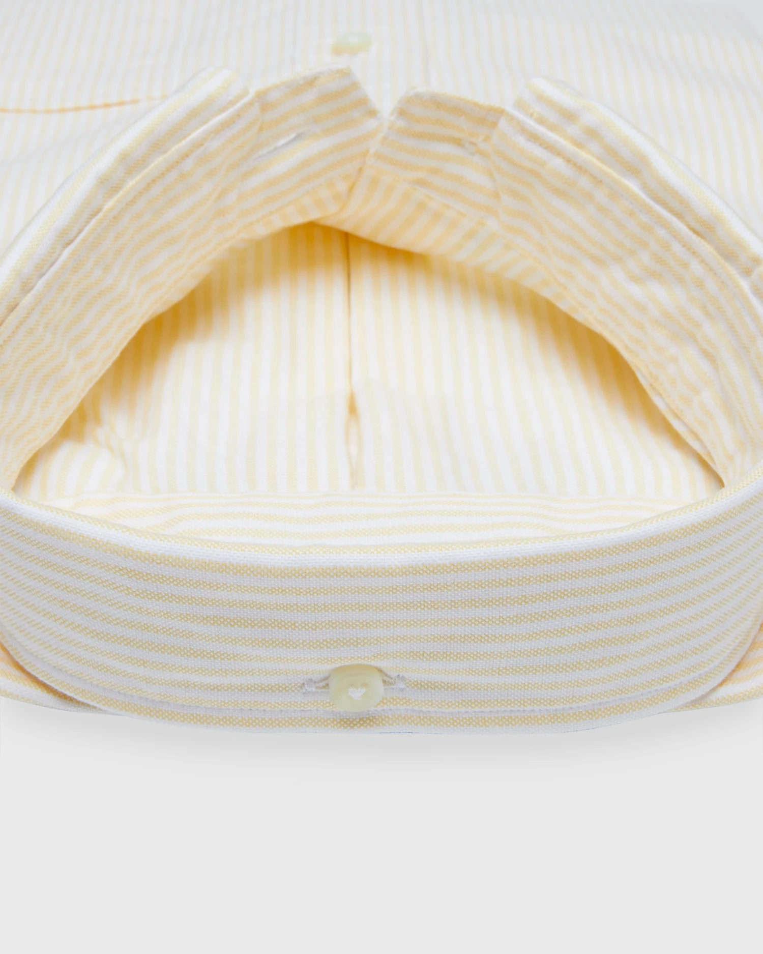 Button-Down Sport Shirt In Yellow University Stripe Oxford - Image 3