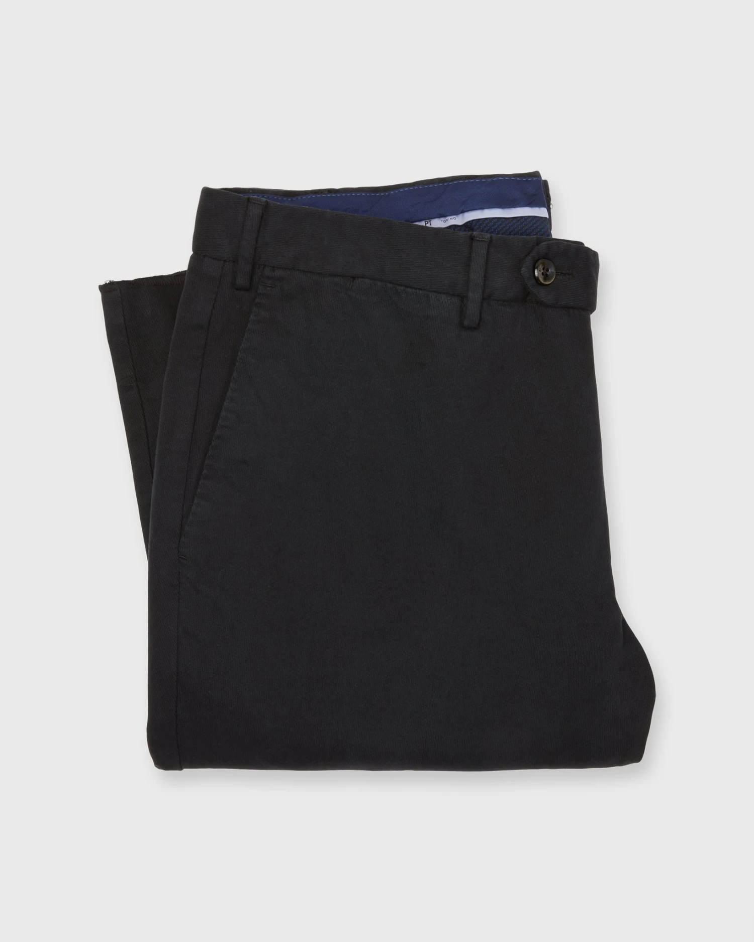 Sport Trouser In Brick Stretch Cotton - Image 2