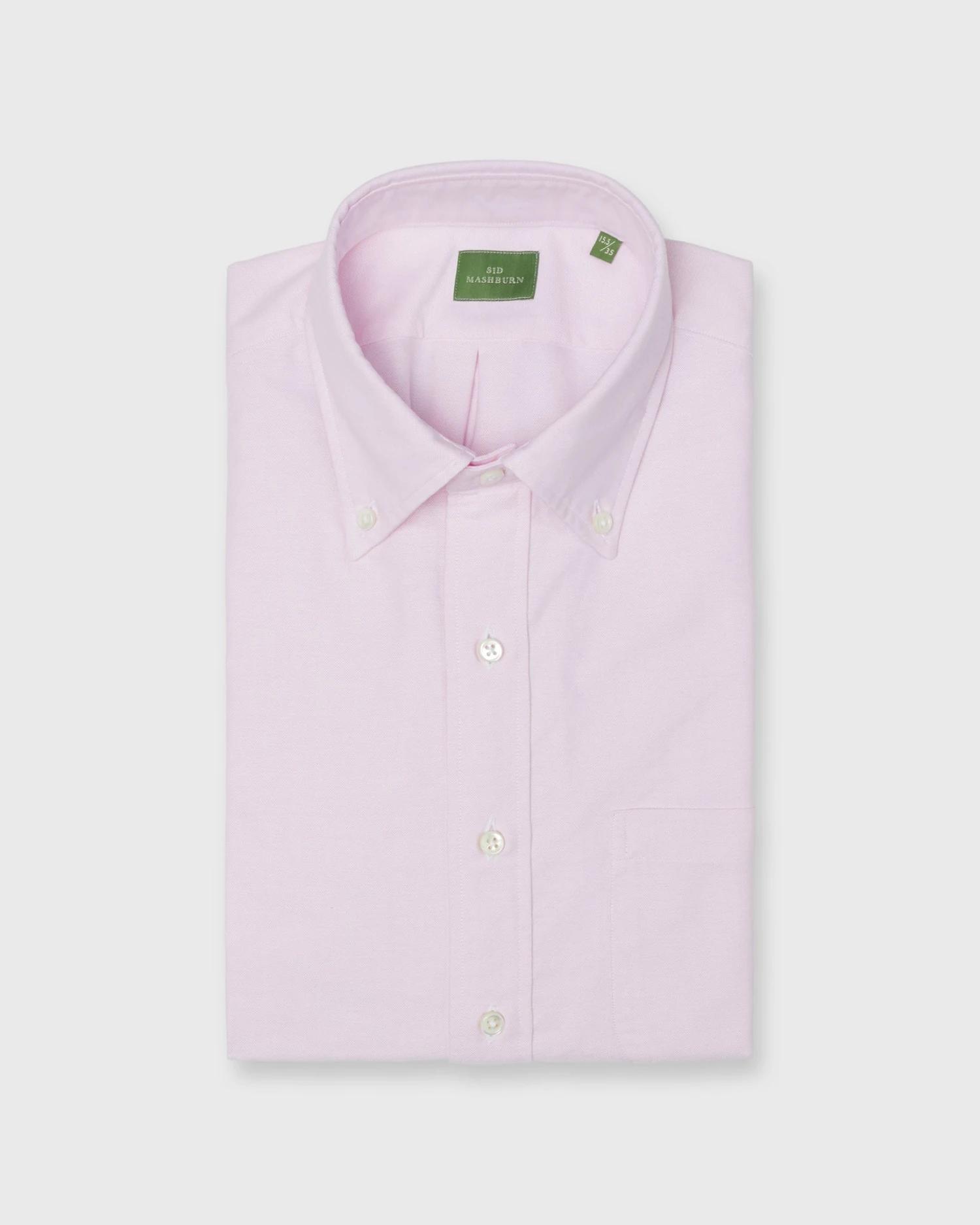 Button-Down Dress Shirt In Light Pink Oxford
