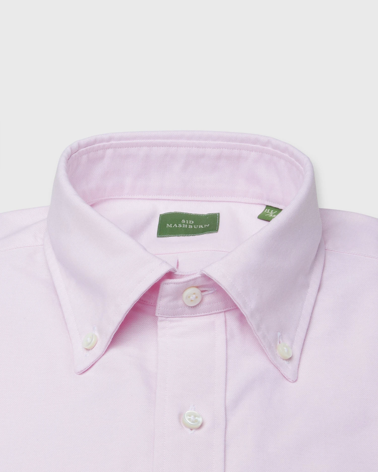 Button-Down Dress Shirt In Light Pink Oxford - Image 2