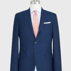 Virgil No. 3 Suit In Blue Tropical Wool
