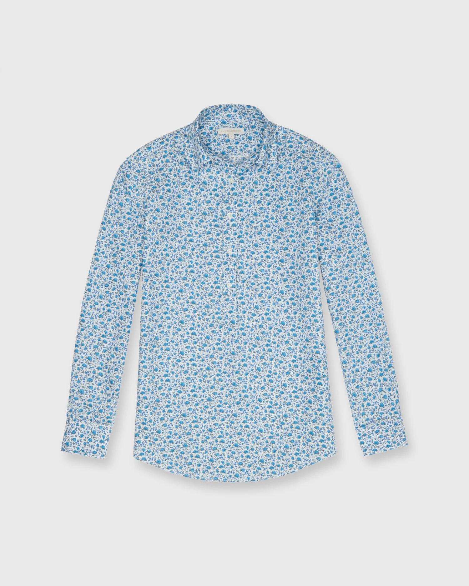 Tomboy Popover Shirt In Blue Multi Canyon Clover Liberty Fabric