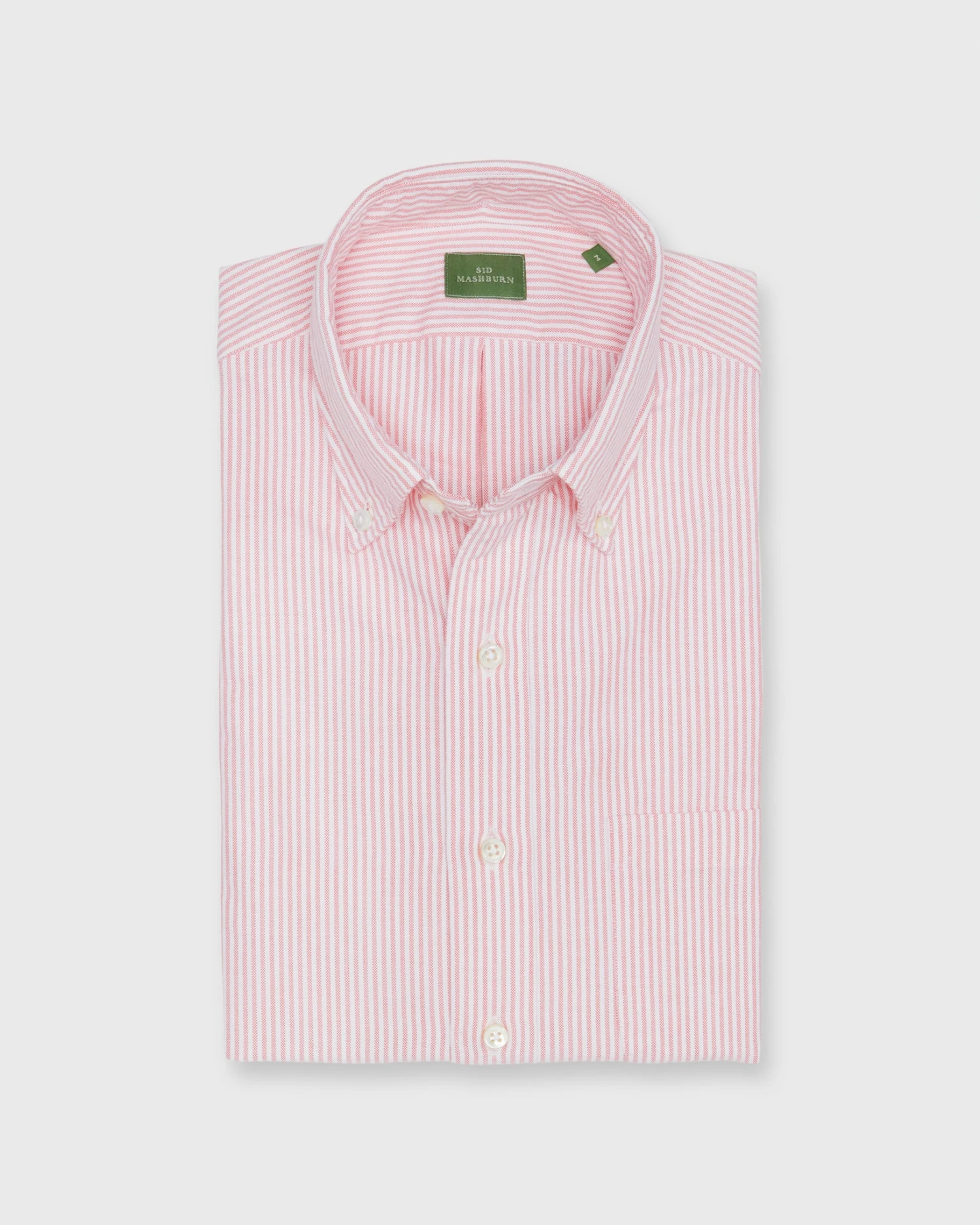 Button-Down Sport Shirt In Sriracha University Stripe Oxford