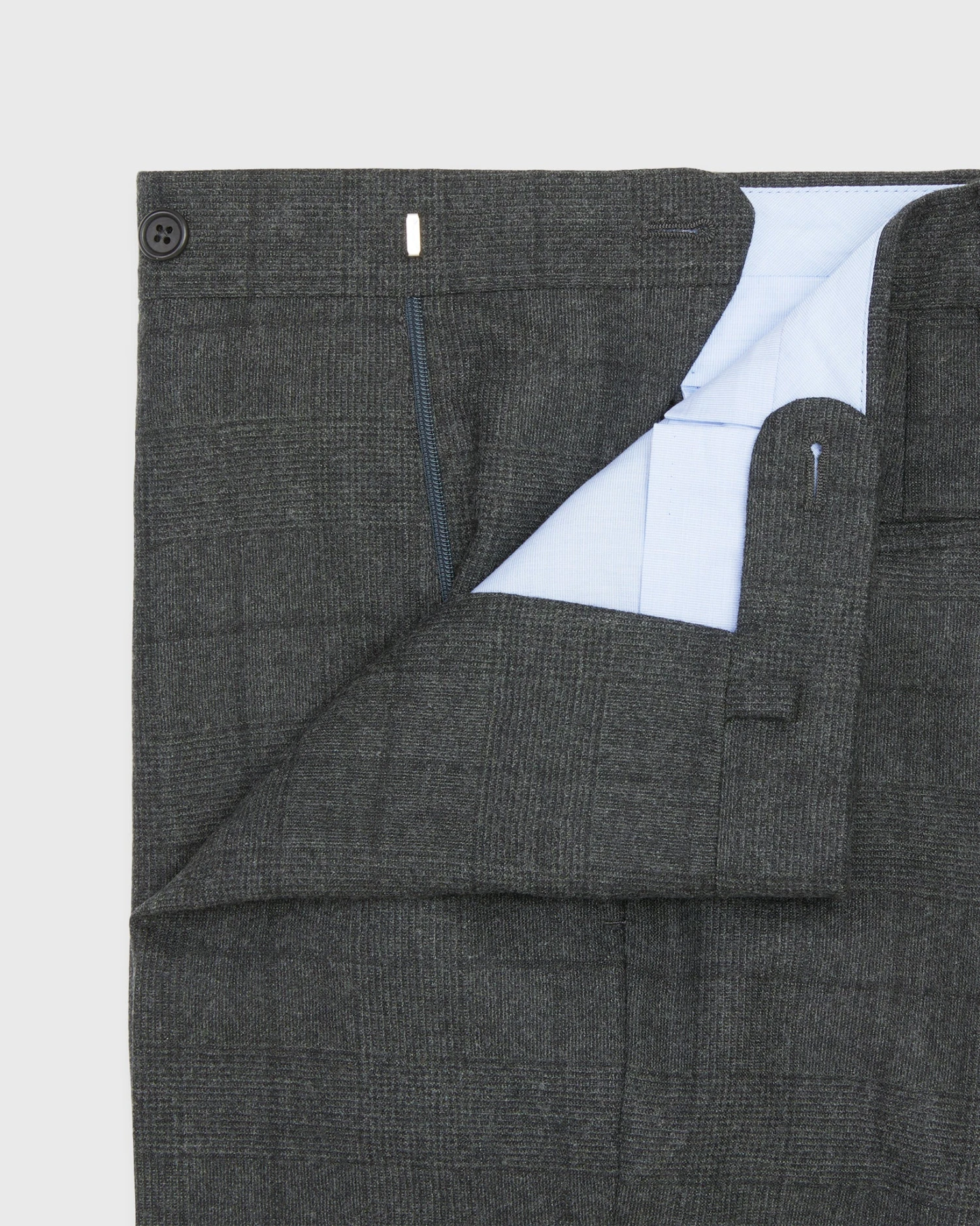 Virgil No. 2 Suit In Charcoal Glen Plaid Flannel - Image 6
