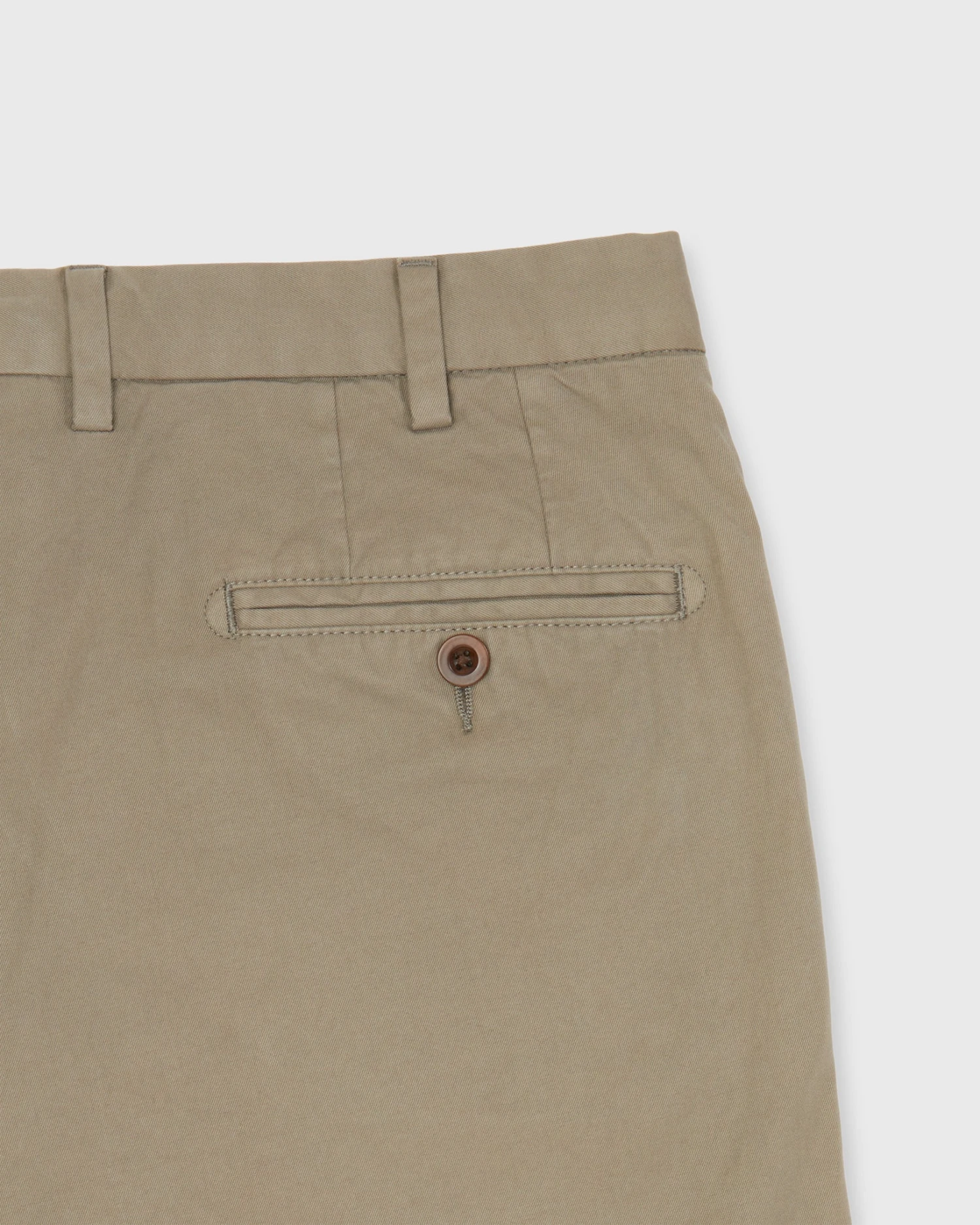 Garment-Dyed Sport Trouser In Mushroom Lightweight Twill - Image 3