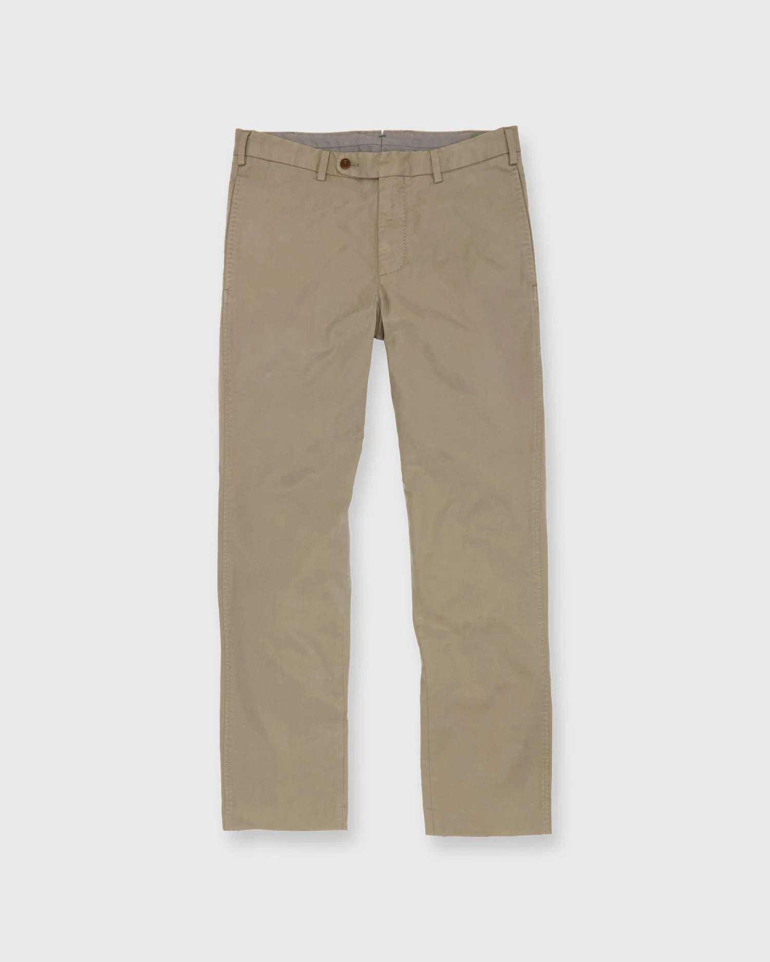 Garment-Dyed Sport Trouser In Mushroom Lightweight Twill
