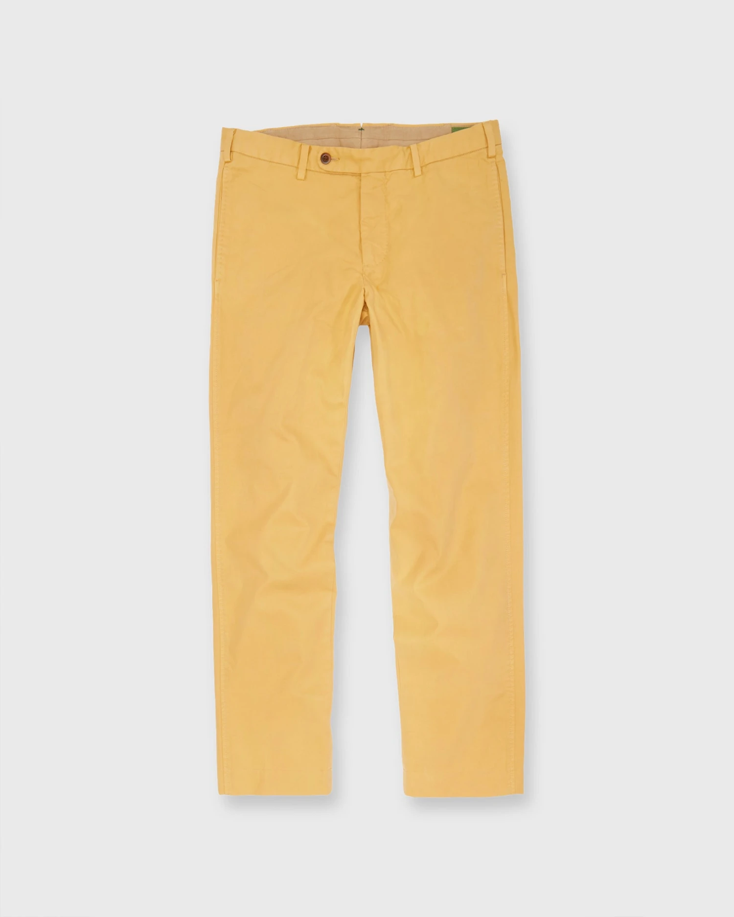 Garment-Dyed Sport Trouser In Golden Wheat Lightweight Twill