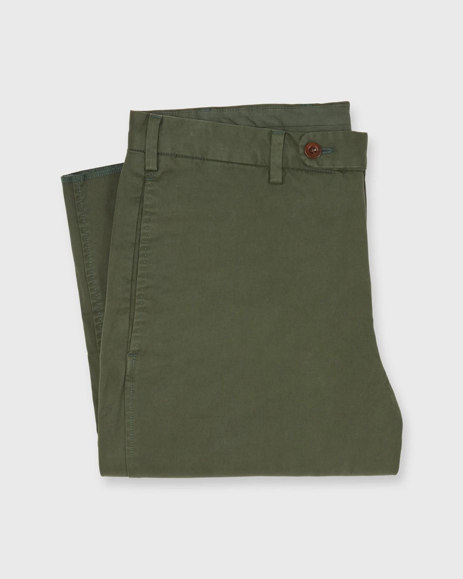 Garment-Dyed Sport Trouser In Spruce Lightweight Twill - Image 2