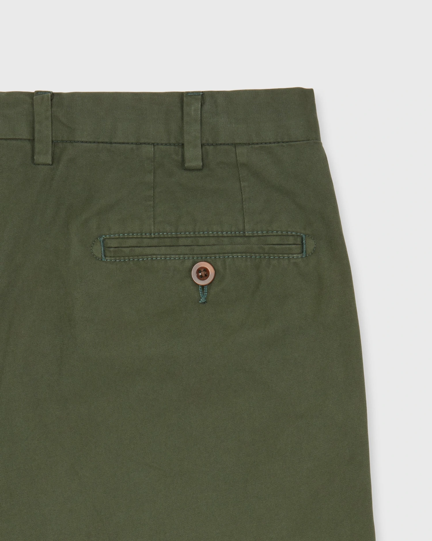 Garment-Dyed Sport Trouser In Spruce Lightweight Twill - Image 3