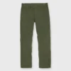 Garment-Dyed Sport Trouser In Spruce Lightweight Twill