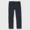 Garment-Dyed Sport Trouser In Navy Lightweight Twill