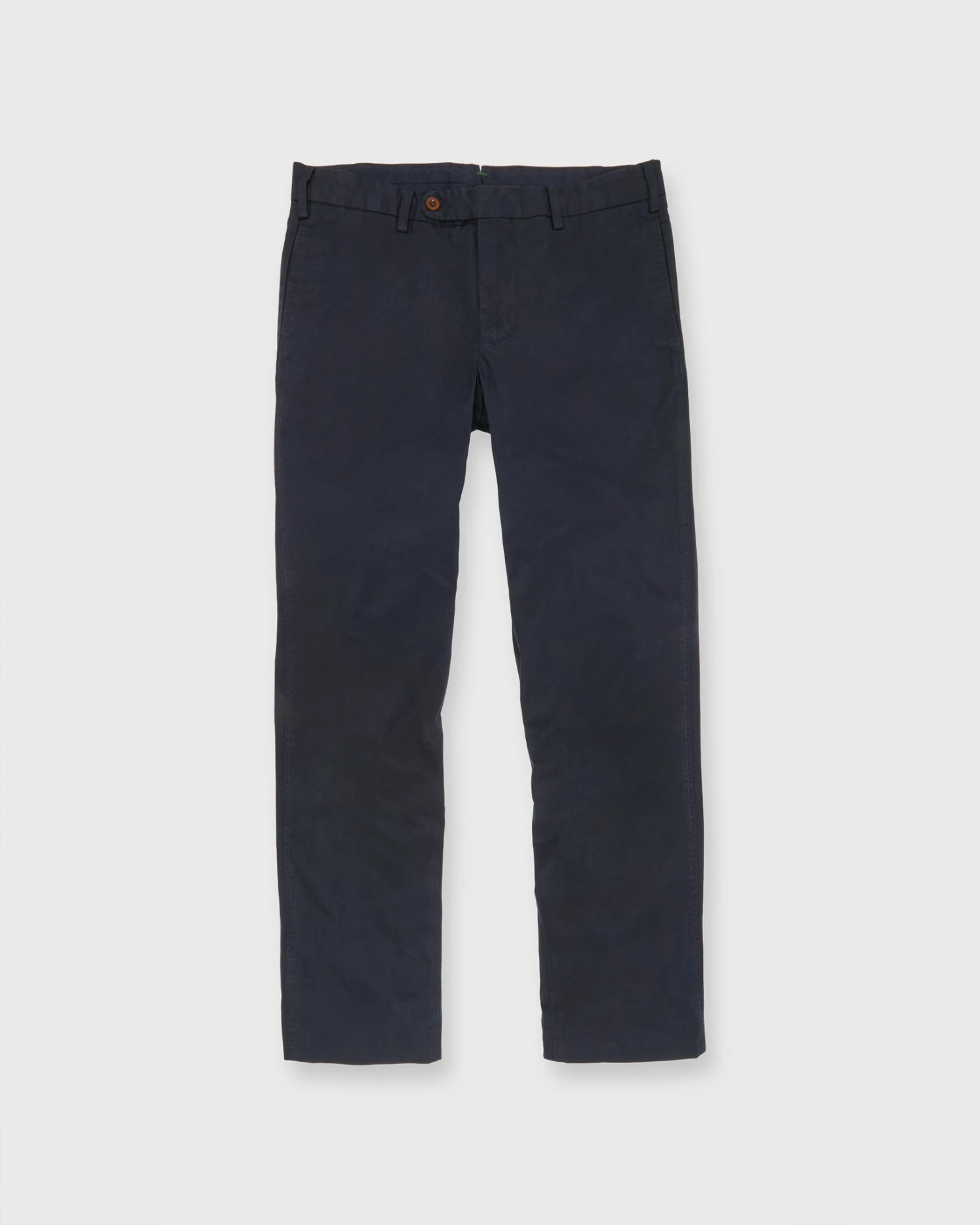 Garment-Dyed Sport Trouser In Navy Lightweight Twill