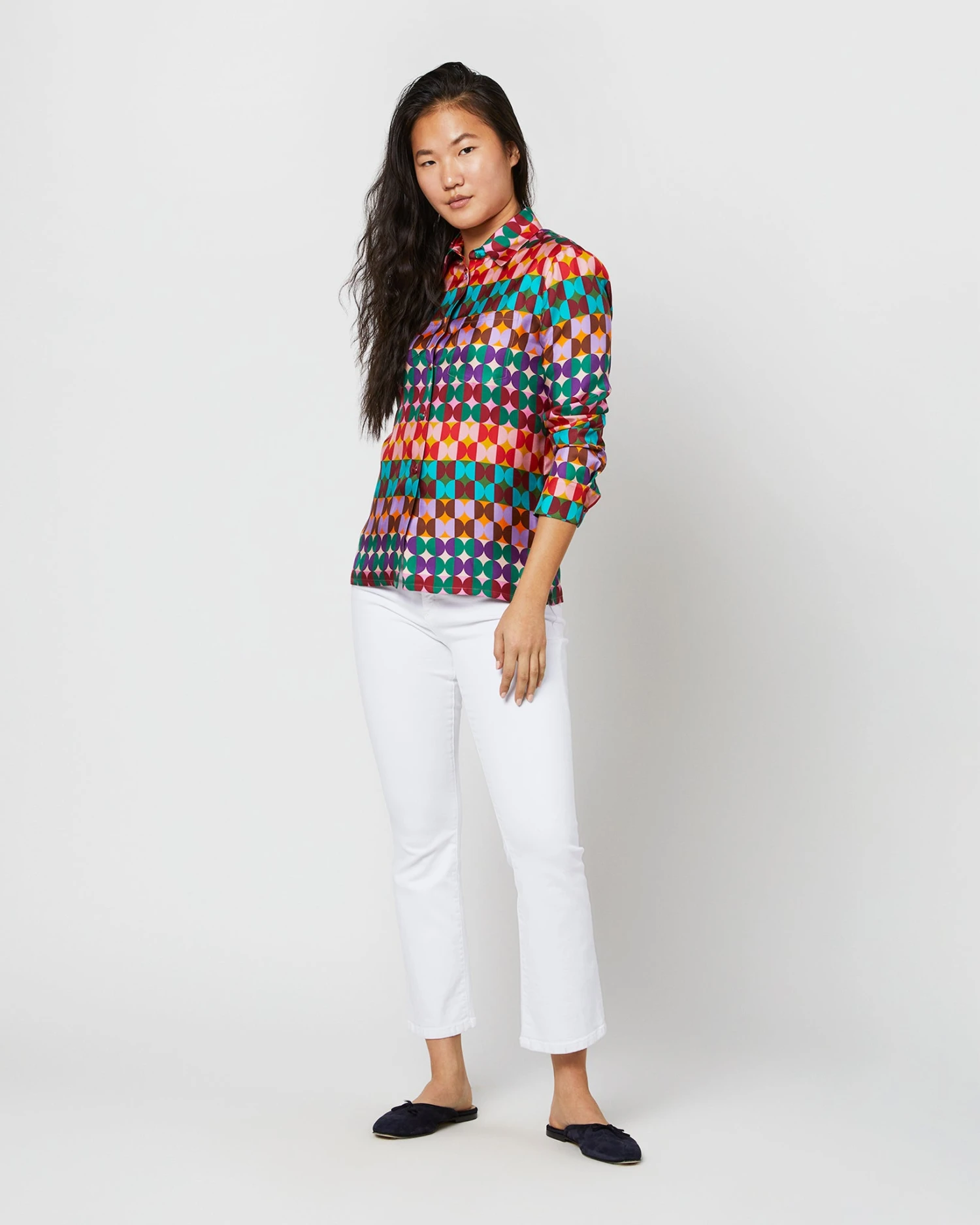 Boy Shirt In Mezzaluna Rainbow - Image 2
