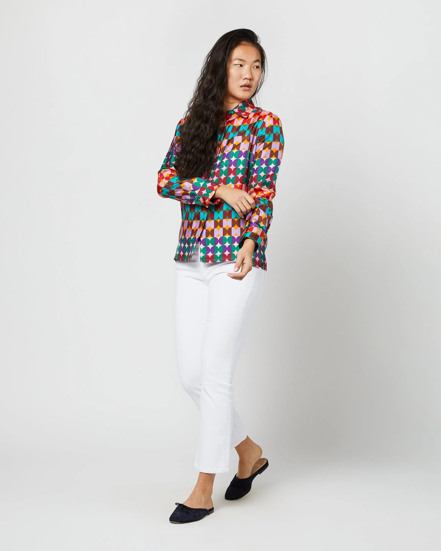 Boy Shirt In Mezzaluna Rainbow - Image 6
