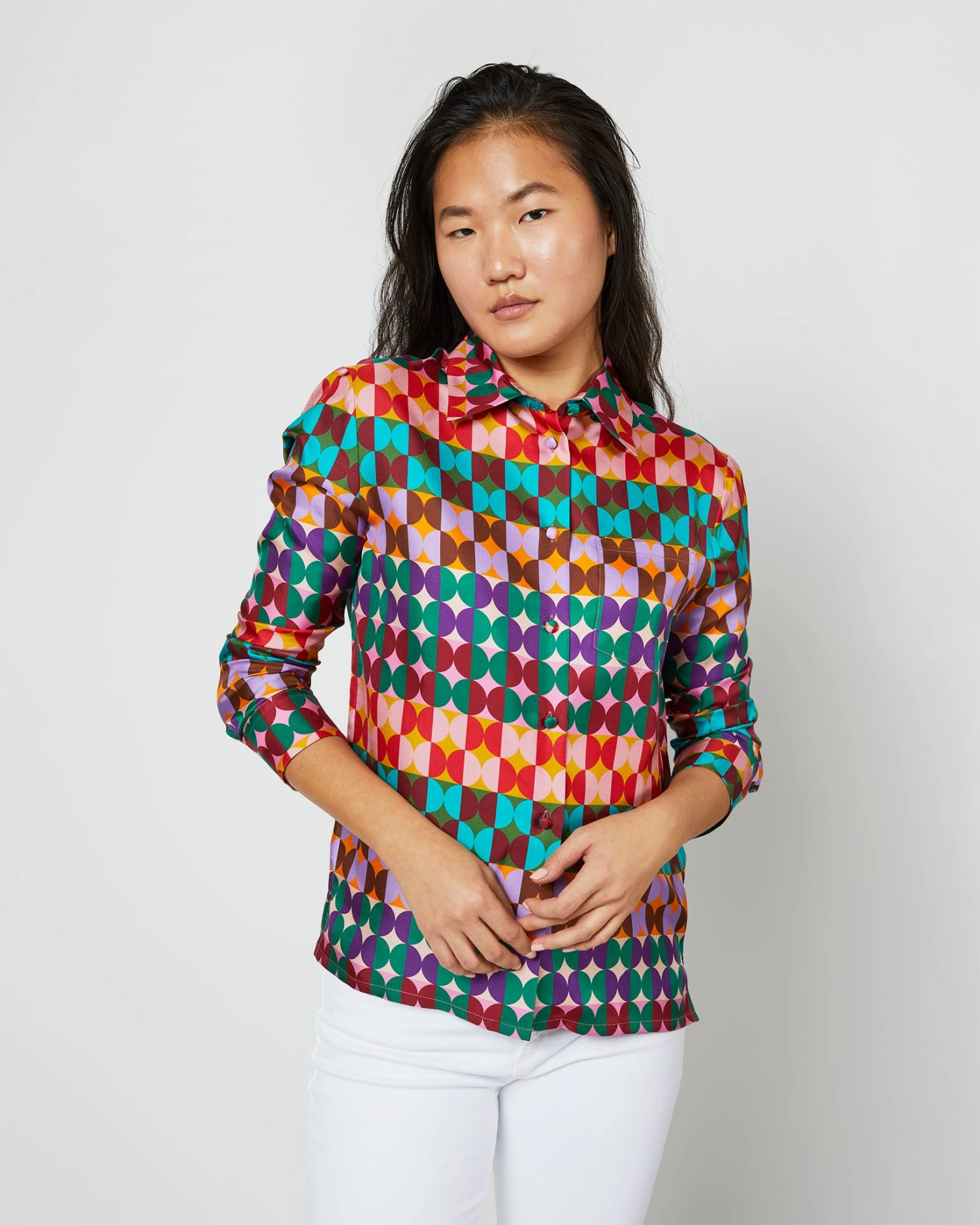 Boy Shirt In Mezzaluna Rainbow - Image 7