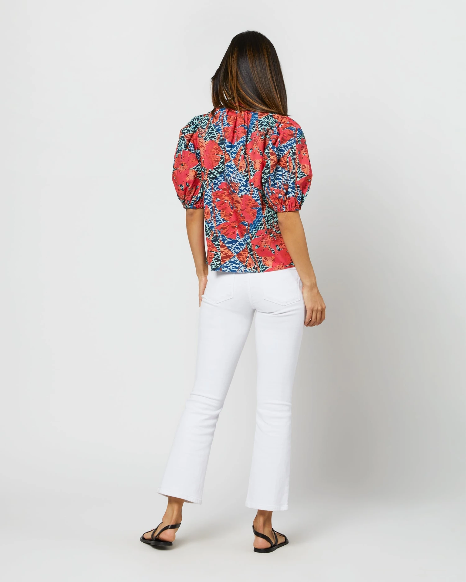 ULLA JOHNSON Tillie Top In Flamingo - Image 5