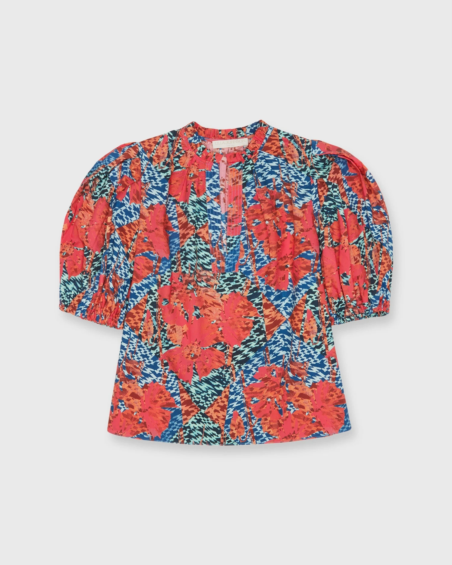 ULLA JOHNSON Tillie Top In Flamingo