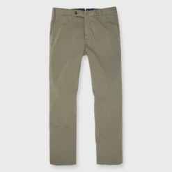 Sport Trouser In Taupe Stretch Silkochino