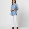 Understudy Shirt In Extra Light Washed Cotolino Chambray