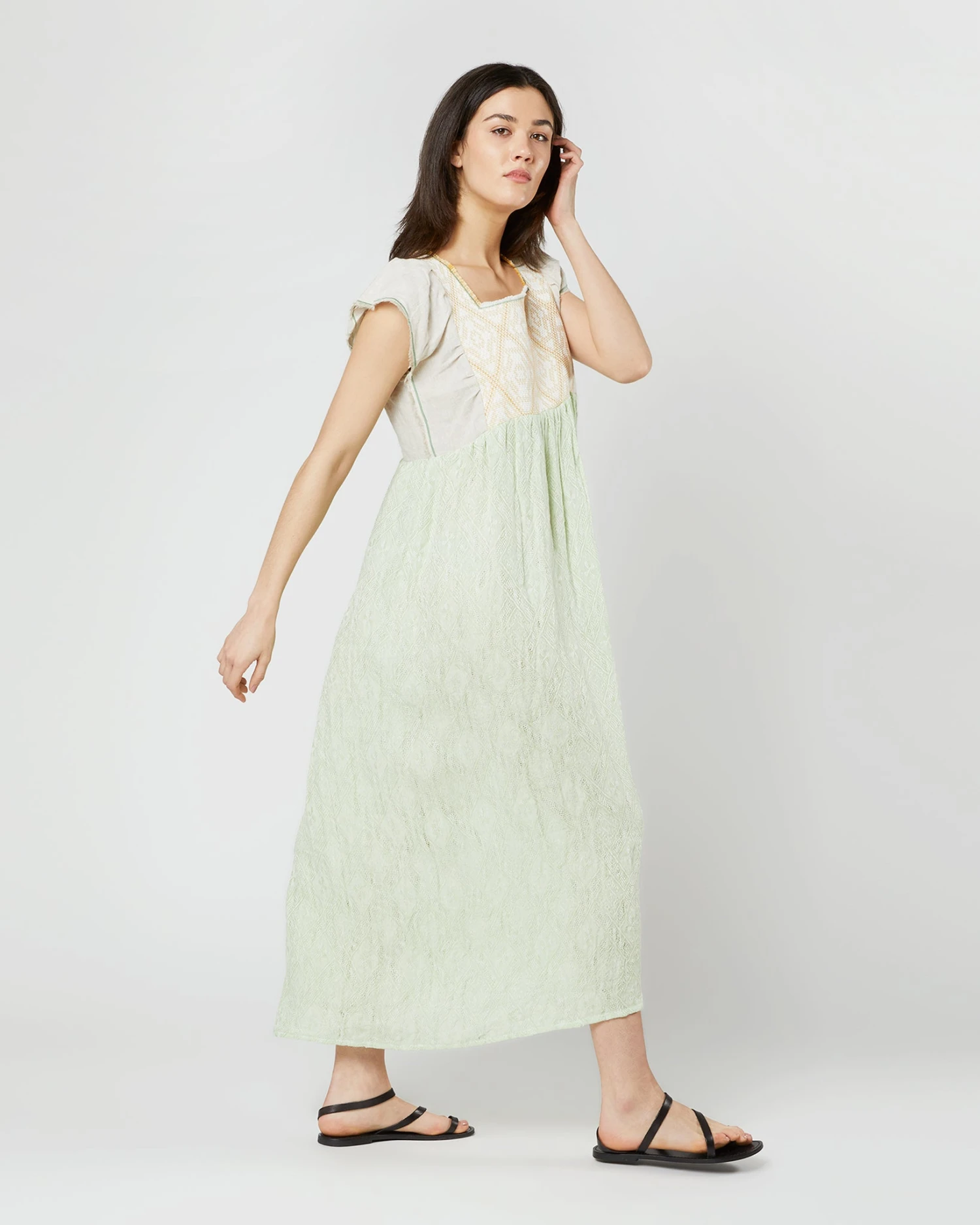 Jilly Dress In Green - Image 2