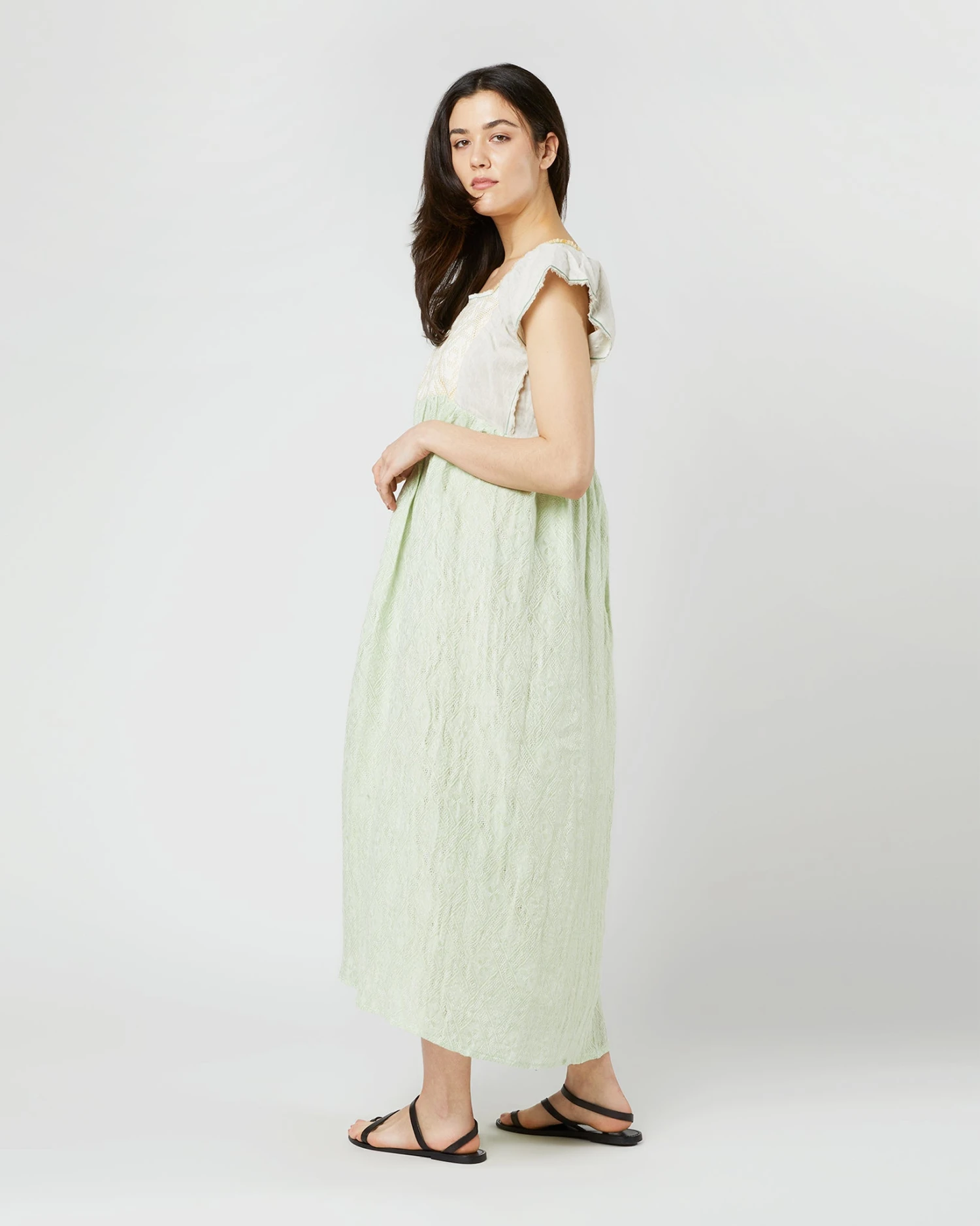Jilly Dress In Green - Image 4